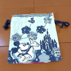 ディズニー　巾着袋　ミッキー