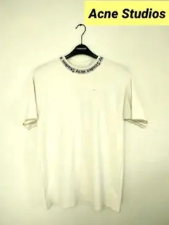 acne studious モックネックTシャツ re-marque_ssm855ybhm2508rab