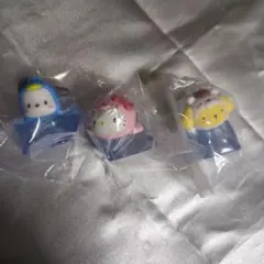 サンリオ つるりん南極フィギュア　新品未開封 3体セット