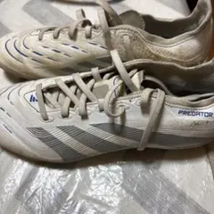 adidas Predator サッカーシューズ ホワイト/グレー