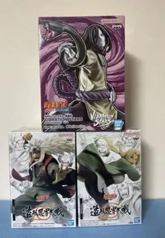 NARUTO ナルト 造形忍界大戦 綱手 自来也 大蛇丸 伝説の三忍 フィギュア