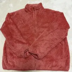 UNIQLO ユニクロ ファーフリースジャケット ピンク Lサイズ