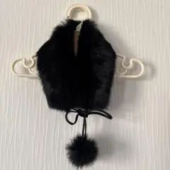 美品 コムサフィユ ラビットファー