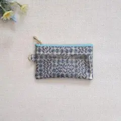 リバティ スリーピングローズ　パスケース　キーポーチ　ハンドメイド
