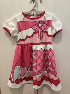 キミとアイドルプリキュア キュアアイドル なりきりワンピース 120サイズのサムネイル