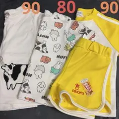 バースデイ　トップス Tシャツ 3点セット 80 90