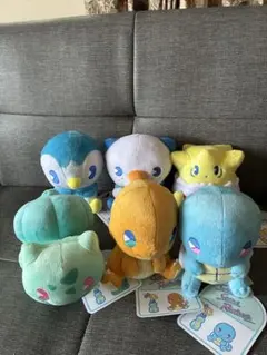 ポケモンセンタートウキョウ限定 ぬいぐるみ ピカチュウ ポッチャマ 