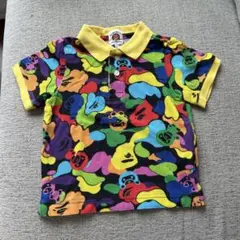 A BATHING APE BABY MILO ポロシャツ マルチカラー - メルカリ