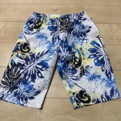 ボタニカル柄 水陸用ハーフパンツ Mサイズのサムネイル