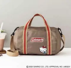 新品 Coleman HELLOKITTY ボストン型ポシェット コールマン
