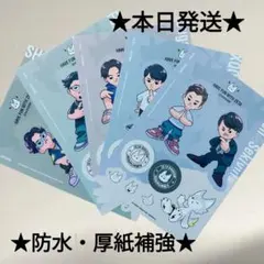 ZETA DIVISION キャラクターシール全5枚セット