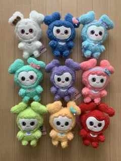 TWICE ふわもこおすわりぬいぐるみ　全9種セット