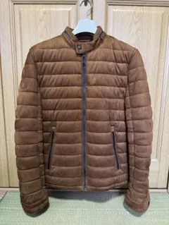 ZARA ブラウン 中綿ジャケット ポリエステル M ザラ