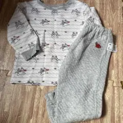 UNIQLO ユニクロ　ノンタン　キルトパジャマ　100