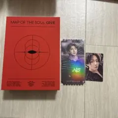 BTS MAP OF THE SOUL ONE DVD3枚入り トレカジョングク