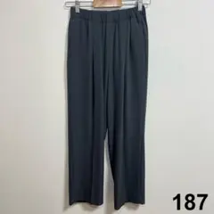 アーバンリサーチドアーズ パンツ グレー 大人カジュアル オフィスカジュアル