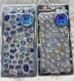 プチドロ 光るジュエルプチドロップ　ぽんぽんシマエナガ ほしぞらドロップ