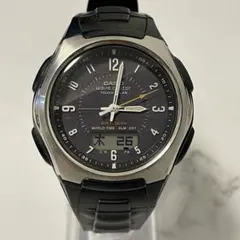 【美品・稼働品】カシオ ウェーブセプター 電波ソーラー WVA-430J