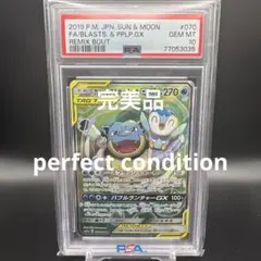 【即日発送】　PSA10 ポケモンカード　カメックス&ポッチャマGX SR