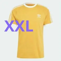 新品 アディカラー クラシックス スリーストライプス 半袖 Tシャツ XXL 黄のサムネイル