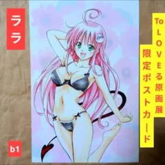 送料無料☆非売品/特典ポストカード/とらぶるToLOVEるダークネス45