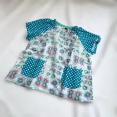 【売り切り価格】110サイズ＊ハンドメイドスモック