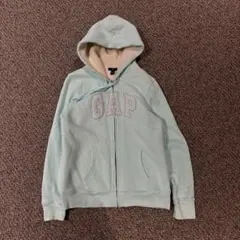 希少 GAP ファー パーカー 平成 Y2K グランジ グリッター ギミック