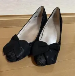 美品 パンプス 24cm ヒール高 約5.5cm