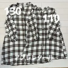 シャツワンピセット　アプレレクール