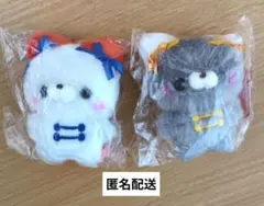 すくっとたっちさん ちゃいなたうん ぱんだ マスコット ぬいぐるみ 中華 リボン