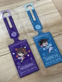 くら寿司 名探偵コナン ラゲッジタグ 工藤新一 灰原哀 2セット