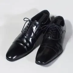 美品《REGAL》011R(25cm)ストレートチップ 黒 本革 革靴 シューズ