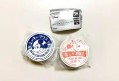 ディズニー まったり牛乳コスメポーチ ガチャ　ミッキー&ミニー