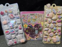 おしりシール　ホログラムシール　3枚セット　ステッカー