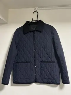 UNIQLO ネイビー パフテックキルティングジャケット