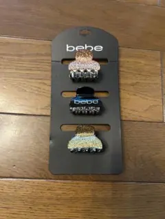 bebe ヘアクリップ 3個セット