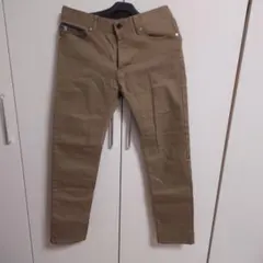 Confirm スタンダードフィット チノパン S ブラウン