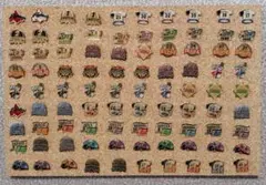 日本ハム ファイターズ ピンバッジ 179個 コルクボード2枚付き