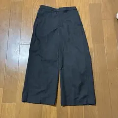 ☆新品・タグ付き☆ダークグレー ワイドパンツ Sサイズ
