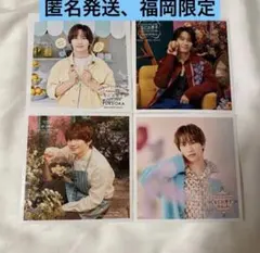 なにわ男子 ましかくフォト 藤原丈一郎 福岡店舗限定 春夏秋冬コンプリート