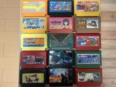 ファミコン ソフト 15本 まとめ カセット