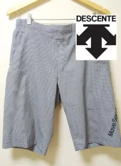 DESCENTE　XOサイズ　Move Sport ハーフパンツ　チェックのサムネイル