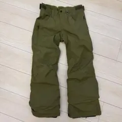 子ども用スノーボードウェア バートン　カーキ　美品