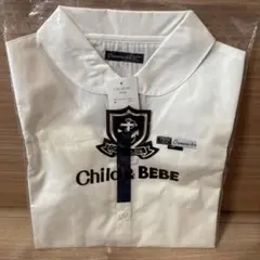 襟付き長袖シャツ ホワイト　120サイズ