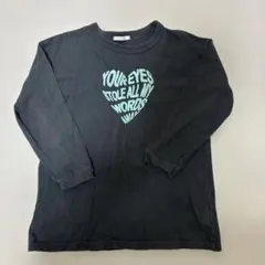 BAYFLOW ブラック 長袖カットソー 120