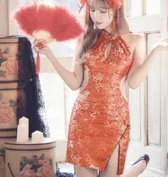 チャイナドレス sugar 赤