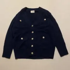 UNITED ARROWS ウール カシミヤ4ポケット カーディガン