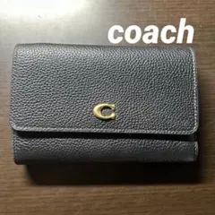 coach 財布　三つ折り　折り財布　新品