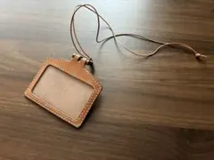 ネームホルダー　栃木レザー　クレカ等サイズ⭐︎ネーム焼き付け可⭐︎