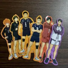 ハイキュー!! ステッカー 6枚セット